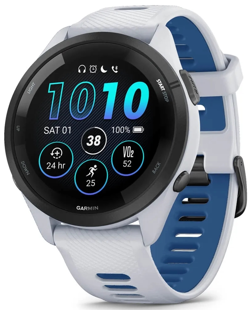 Garmin 010-02810-11 Forerunner 265 Svart/Gummi Ø46.1 mm - Garmin