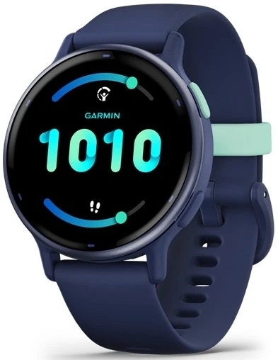 Garmin 010-02862-12 Vivoactive 5 Svart/Gummi Ø42.2 mm - Garmin