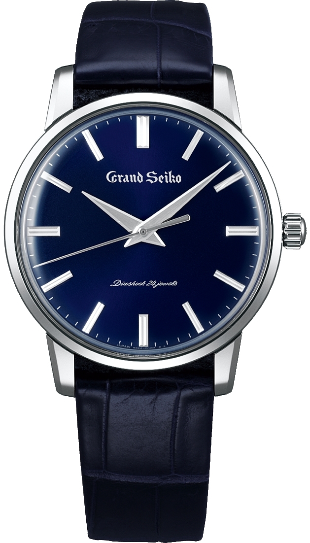 Grand Seiko Herrklocka SBGW259G Elegance Collection Blå/Läder Ø38 - Grand Seiko