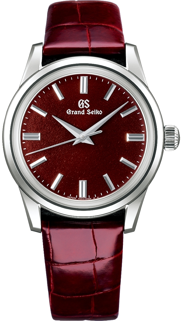 Grand Seiko Herrklocka SBGW287G Elegance Collection Röd/Läder - Grand Seiko