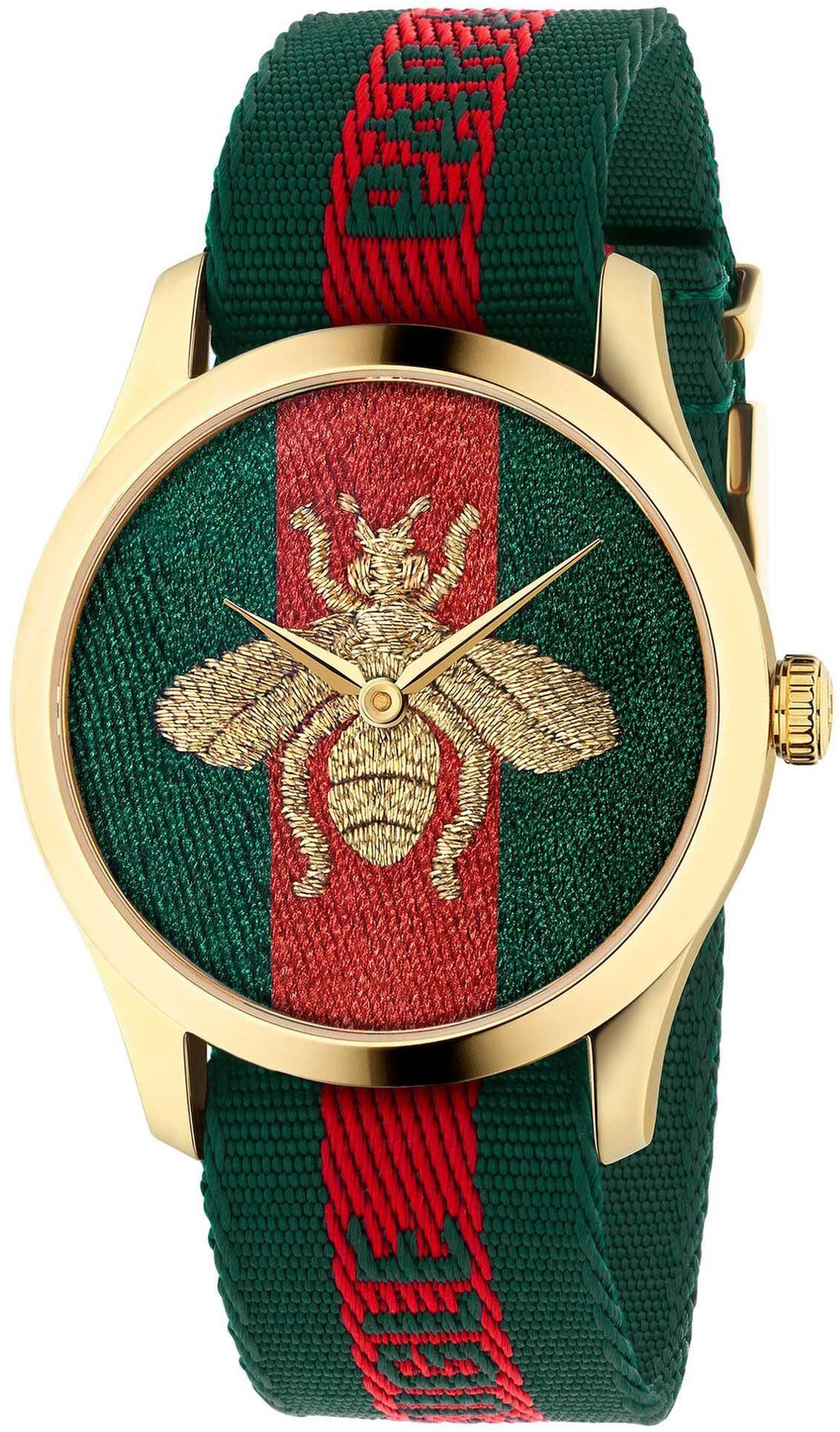 Gucci YA126487A G-Timeless Flerfärgad/Textil Ø38 mm - Gucci