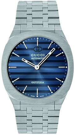 Gucci YA163321 Blå/Stål Ø40 mm - Gucci