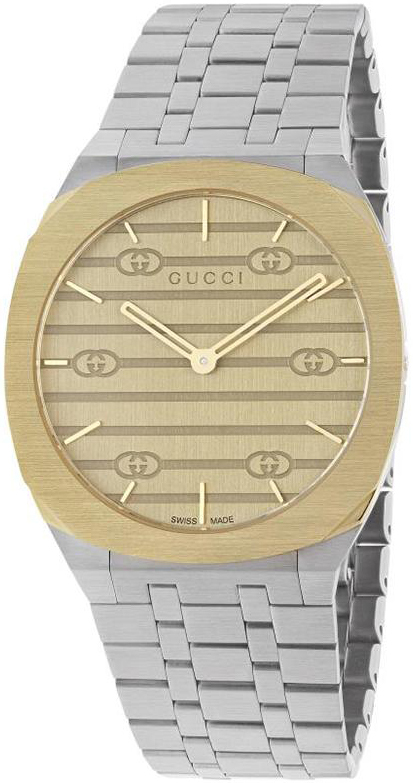 Gucci 25H YA163405 Guld/Stål Ø38 mm - Gucci