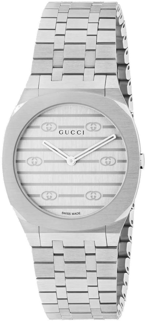 Gucci 25H Damklocka YA163501 Silverfärgad/Stål Ø30 mm - Gucci