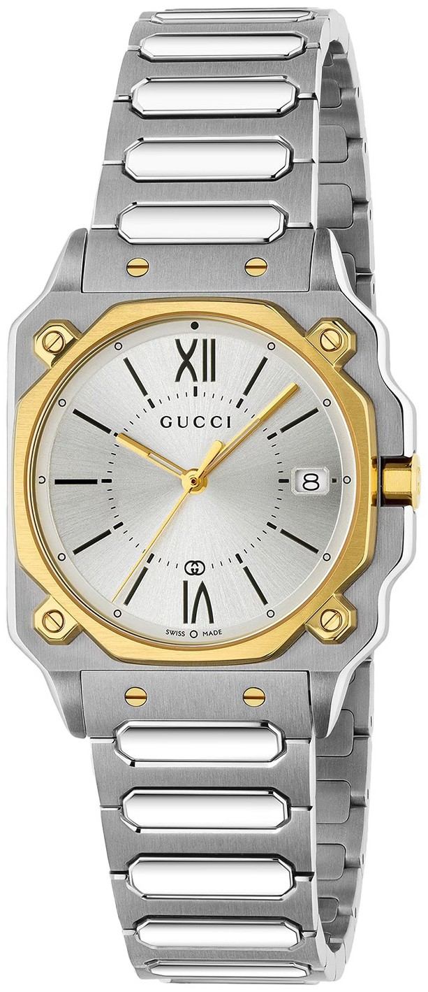 Gucci YA166506 G Flat Silverfärgad/Stål - Gucci