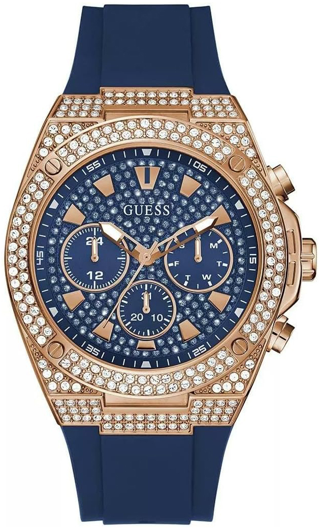 Guess Herrklocka GW0060G3 Pegasus Blå/Gummi - Guess