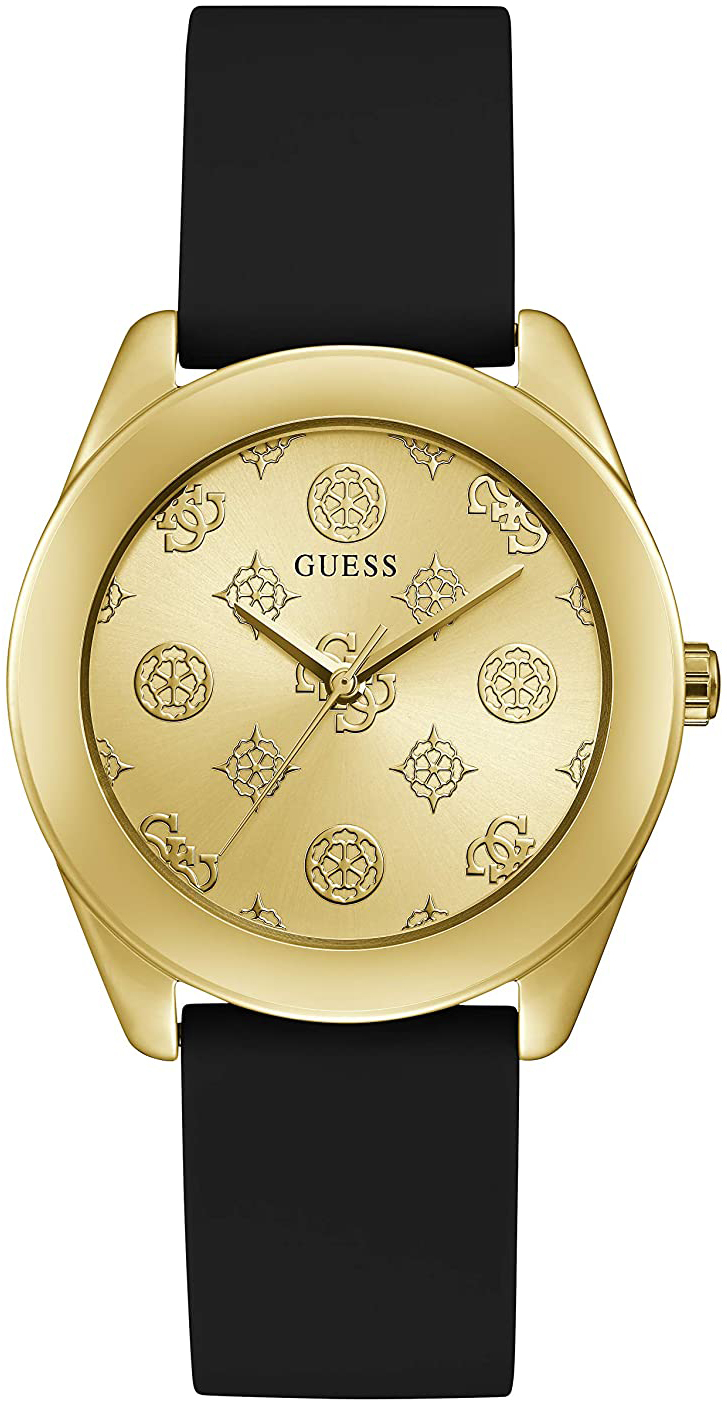 Guess Damklocka GW0107L2 Guld/Gummi Ø40 mm