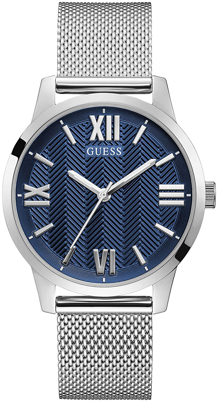 Guess Herrklocka GW0214G1 Blå/Stål Ø42 mm - Guess