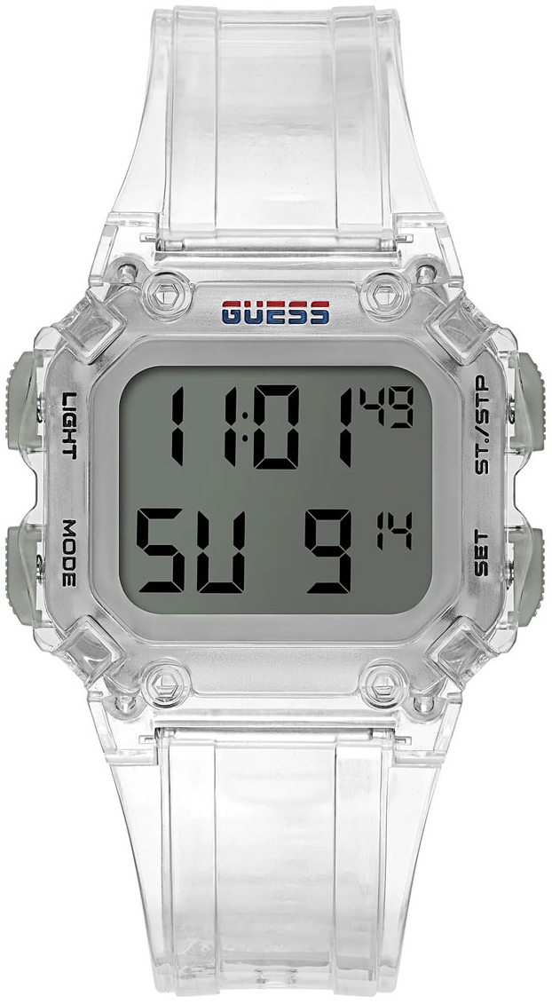 Guess Herrklocka GW0270G1 Stealth LCD/Resinplast - Guess