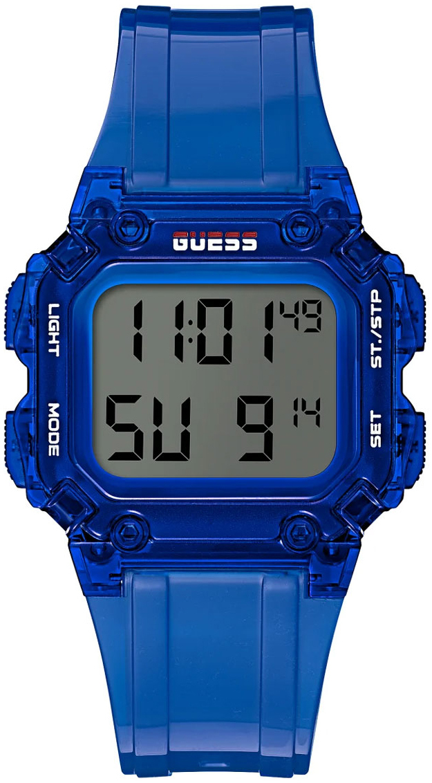 Guess Herrklocka GW0270G3 Stealth LCD/Resinplast - Guess