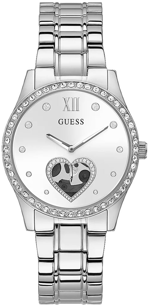 Guess Damklocka GW0380L1 Trend Silverf&auml;rgad/St&aring;l &Oslash;38 mm
