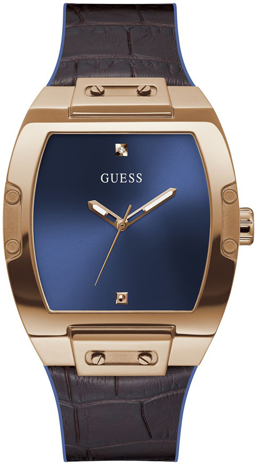 Guess Herrklocka GW0386G2 Phoenix Blå/Gummi - Guess