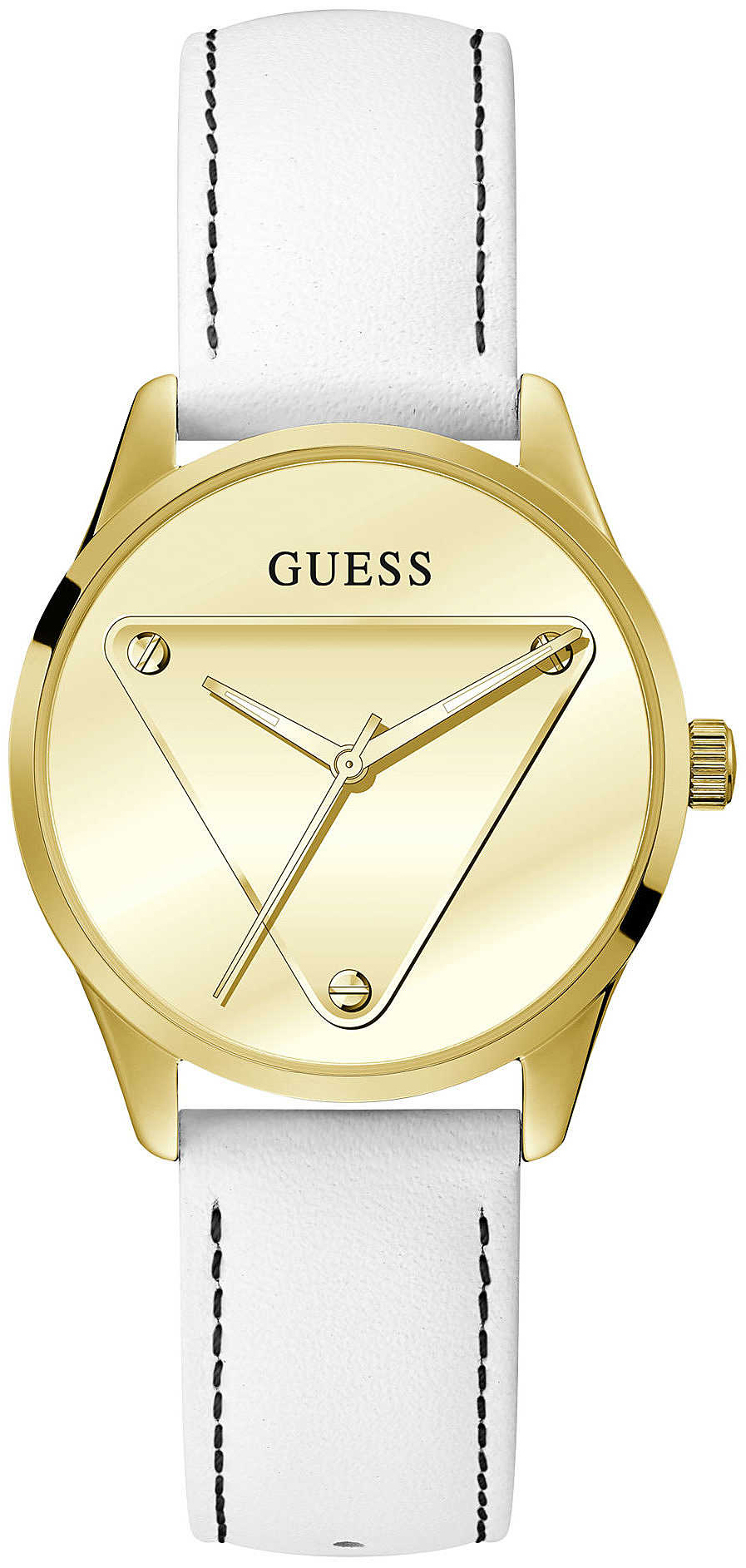 Guess Damklocka GW0399L1 Guld/Läder Ø36 mm