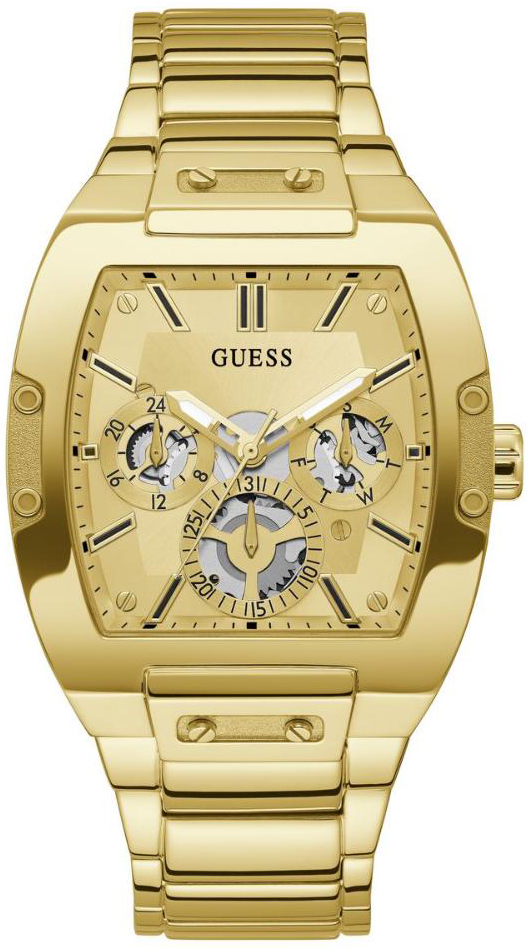 Guess Herrklocka GW0456G2 Phoenix Guld/Gulguldtonat stål - Guess