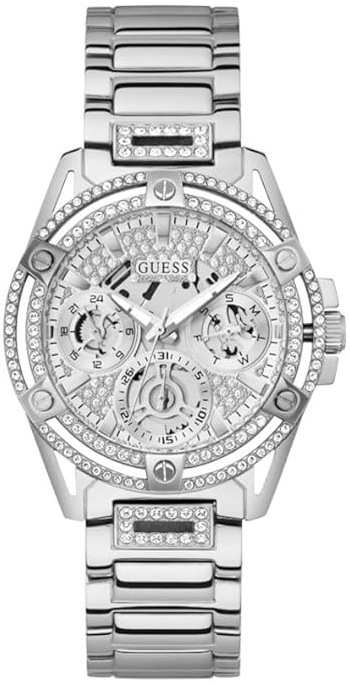 Guess Damklocka GW0464L1 Queen Silverfärgad/Stål Ø40 mm - Guess
