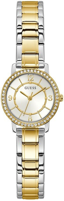 Guess Damklocka GW0468L4 Melody Silverfärgad/Gulguldtonat stål Ø28 - Guess