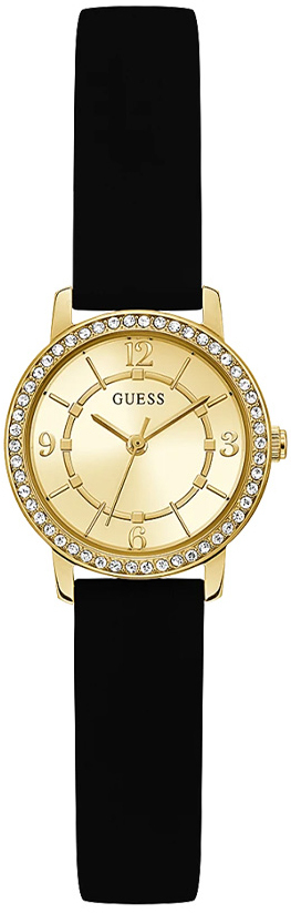 Guess Damklocka GW0469L3 Melody Guld/Gummi Ø28 mm