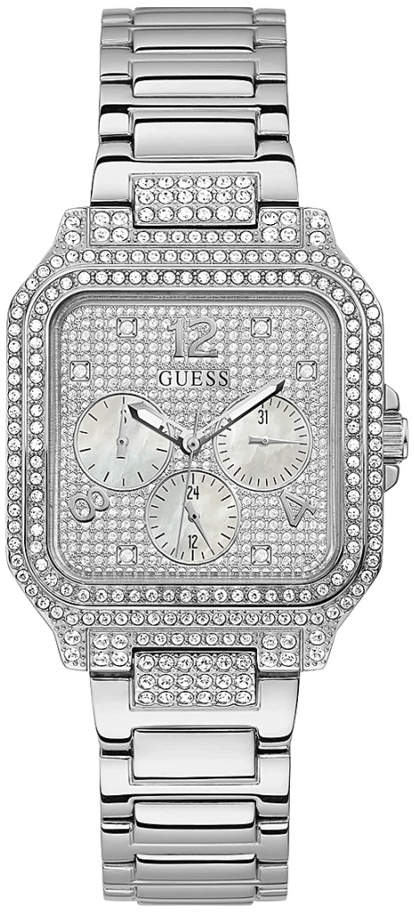 Guess Damklocka GW0472L1 Classic Silverfärgad/Stål Ø36 mm - Guess