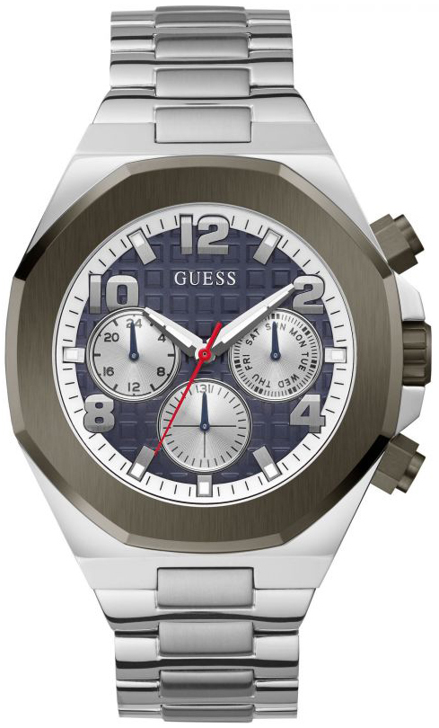 Guess Herrklocka GW0489G1 Empire Blå/Stål Ø46 mm - Guess