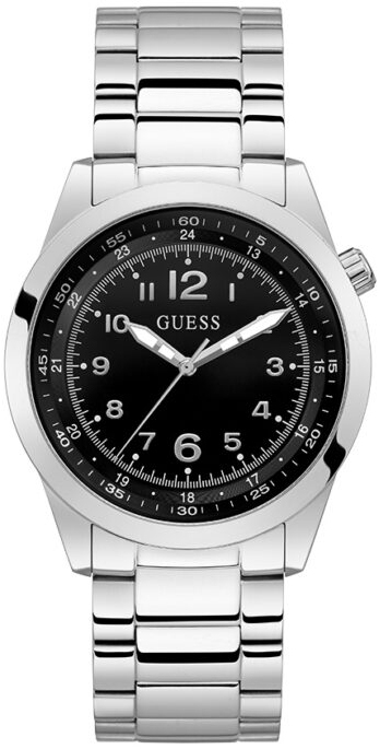 Guess Herrklocka GW0493G1 Max Svart/Stål Ø42 mm - Guess