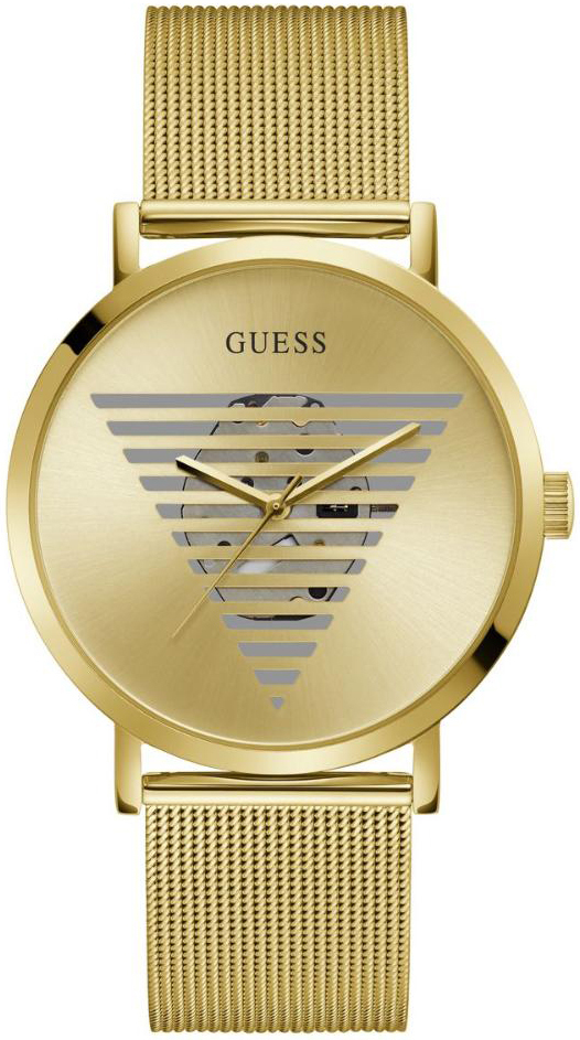 Guess Herrklocka GW0502G1 Idol Guld/Gulguldtonat stål Ø44 mm - Guess