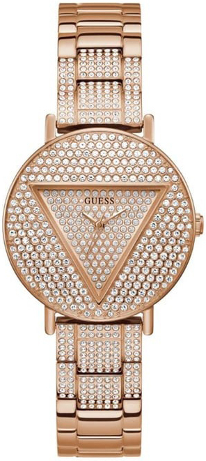 Guess Damklocka GW0512L3 Iconic Roséguldstonad/Roséguldstonat stål - Guess