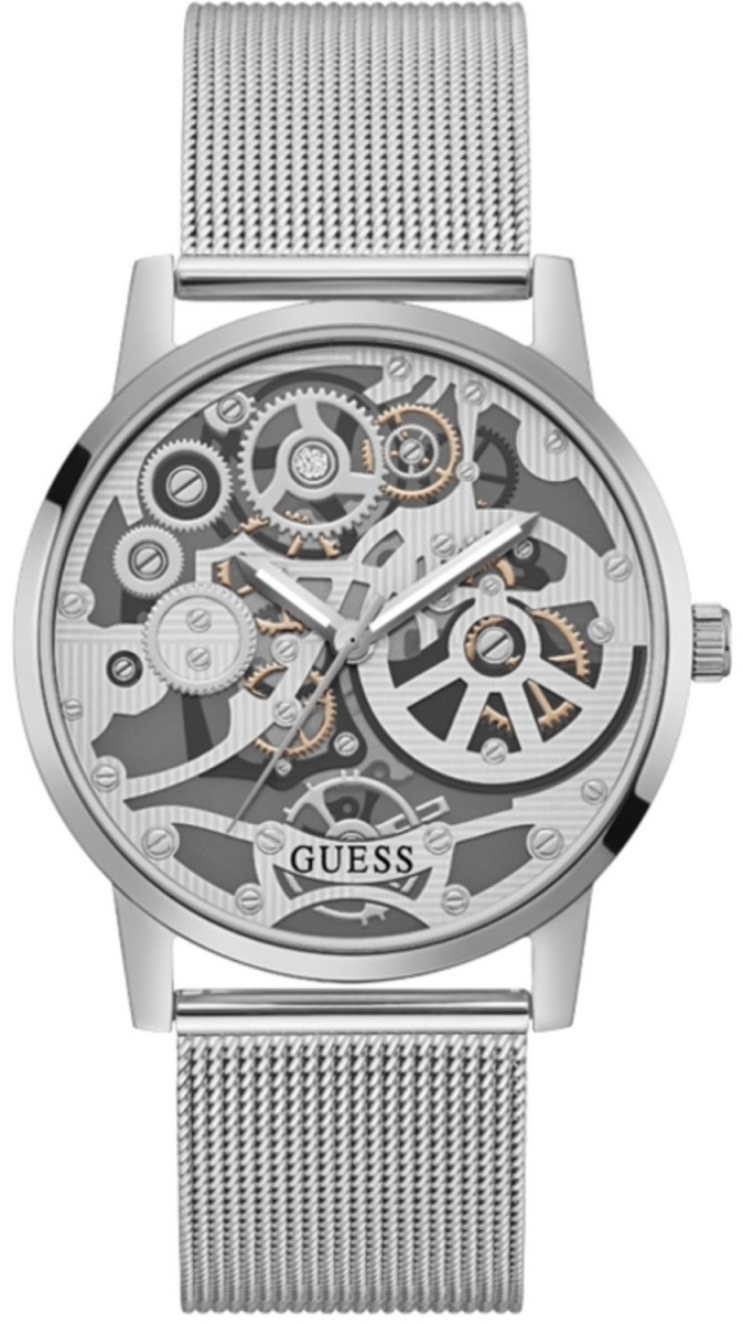 Guess Herrklocka GW0538G1 Gadget Silverfärgad/Stål Ø42 mm - Guess