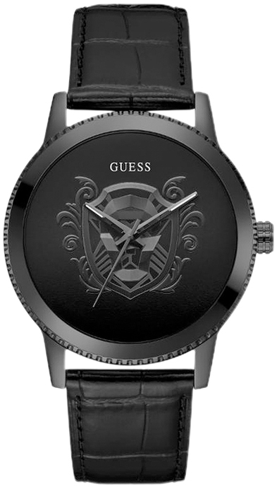 Guess Herrklocka GW0566G2 Monarch Grå/Läder Ø45 mm - Guess