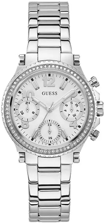 Guess Damklocka GW0590L1 Cosmic Silverfärgad/Stål Ø36 mm - Guess