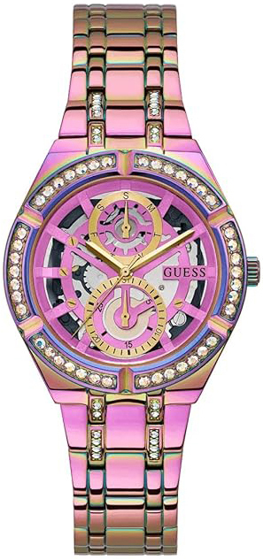 Guess Damklocka GW0604L4 Allara Skelettskuren/Stål Ø36 mm - Guess
