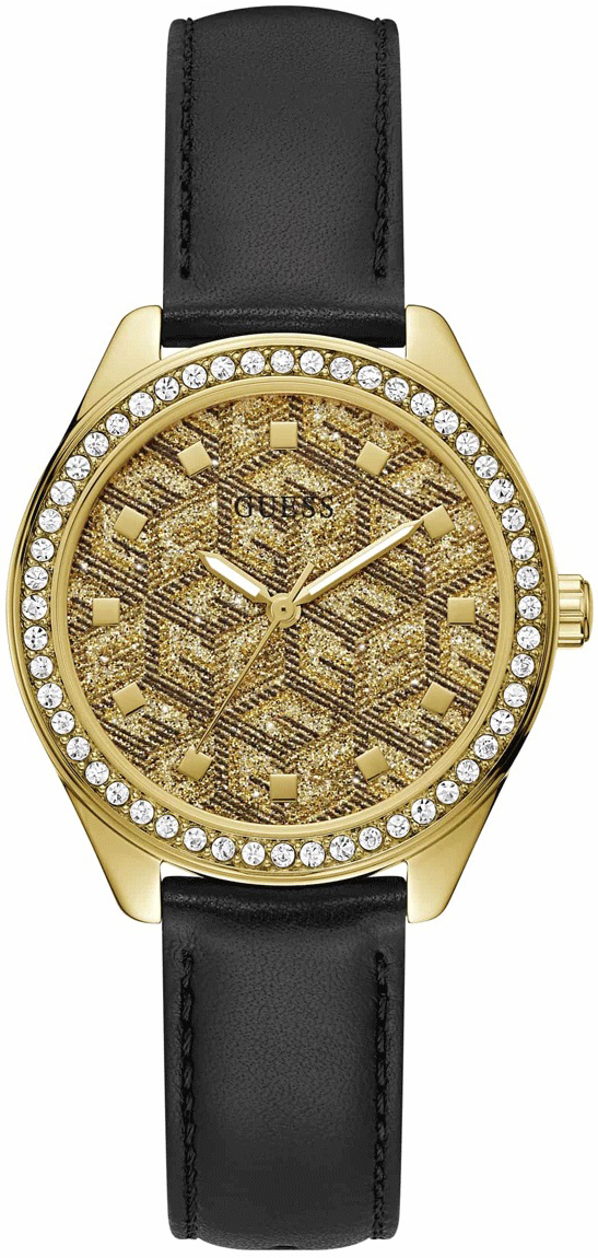 Guess Damklocka GW0608L2 G Gloss Flerfärgad/Läder Ø36 mm - Guess