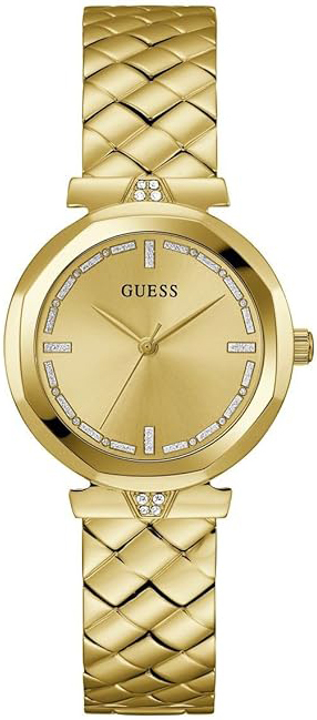 Guess Damklocka GW0613L2 Guld/Gulguldtonat stål Ø34 mm - Guess