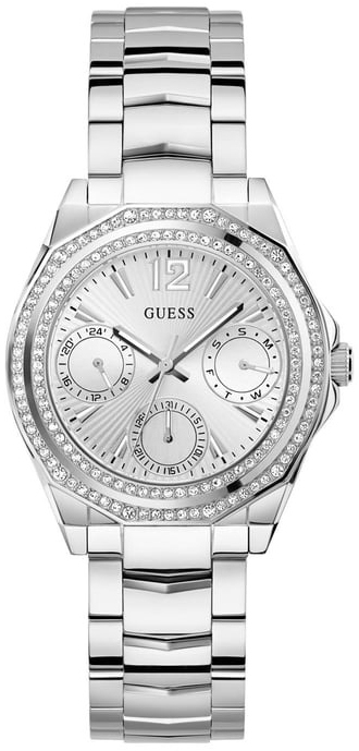 Guess Damklocka GW0685L1 Ritzy Silverfärgad/Stål Ø36 mm