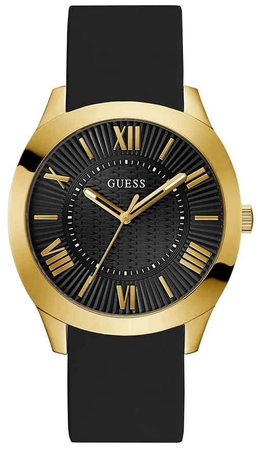 Guess Herrklocka GW0728G2 Arc Svart/Gummi Ø44 mm