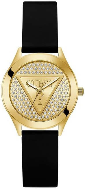 Guess Damklocka GW0745L5 Trend Guld/Gummi &Oslash;34 mm