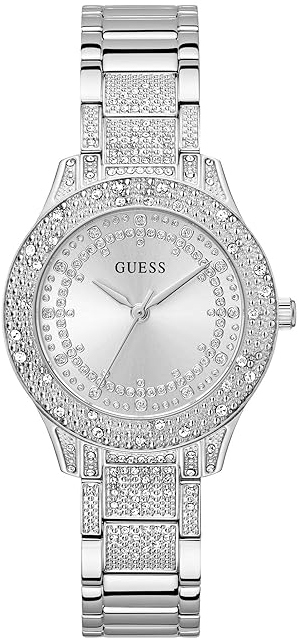 Guess Damklocka GW0746L1 Resistance Silverfärgad/Stål Ø36 mm
