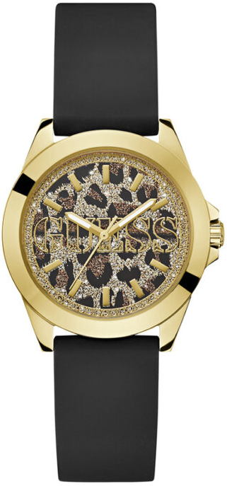 Guess Damklocka GW0749L2 Flerf&auml;rgad/Gummi &Oslash;36 mm