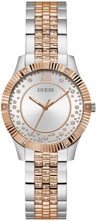 Guess Damklocka GW0765L2 Starstruck Silverfärgad/Roséguldstonat - Guess