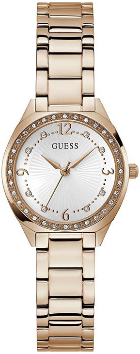 Guess Damklocka GW0767L3 Charlotte Silverfärgad/Roséguldstonat - Guess