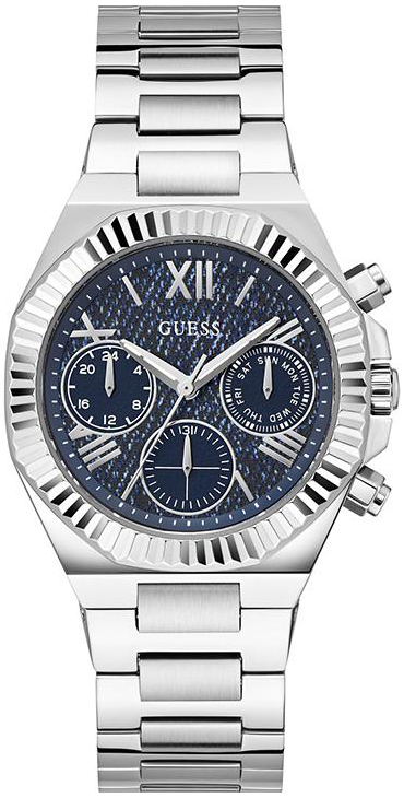 Guess Damklocka GW0769L1 Equality Blå/Stål Ø38 mm - Guess