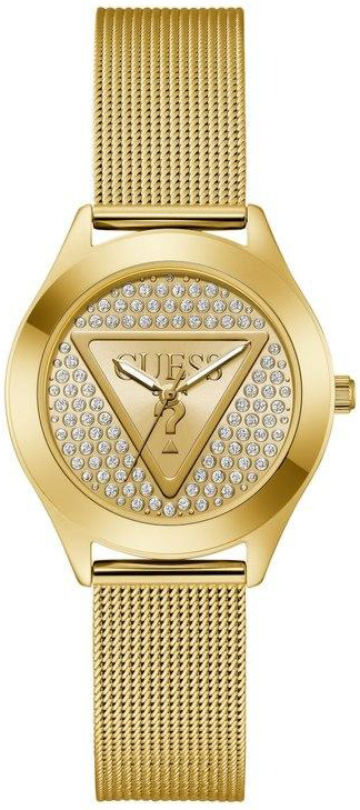 Guess Damklocka GW0835L2 Plaque Guld/Gulguldtonat stål Ø34 mm - Guess