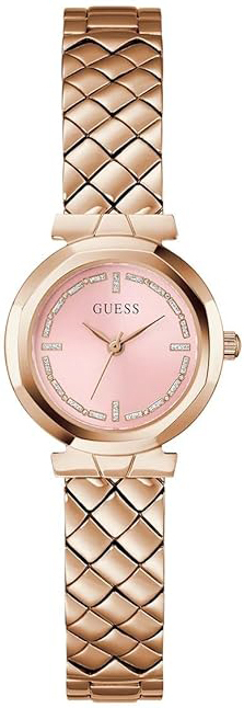 Guess Damklocka GW0839L3 Mini Rumour Rosa/Roséguldstonat stål Ø26 - Guess