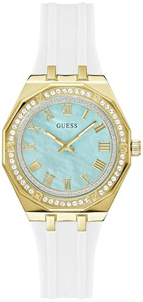 Guess Damklocka GW0872L1 Desire Grön/Gummi Ø36 mm - Guess