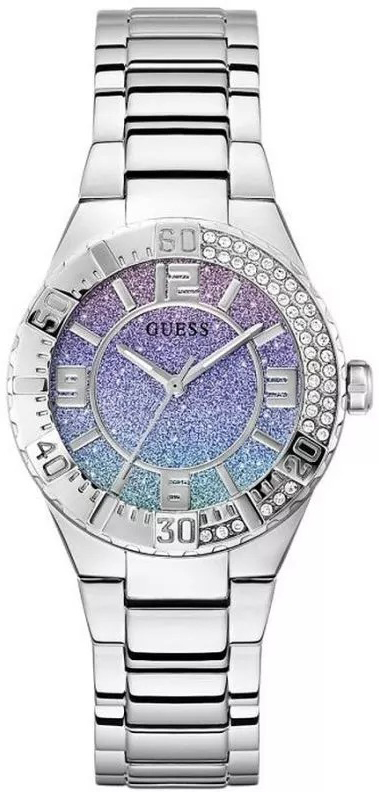 Guess Damklocka GW0882L1 Sangria Flerfärgad/Stål Ø36 mm - Guess