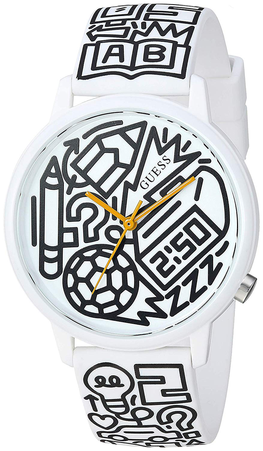 Guess V0023M9 Vit/Gummi Ø38 mm - Guess