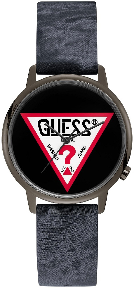 Guess Damklocka V1029M3 Originals Svart/Gummi Ø38 mm - Guess
