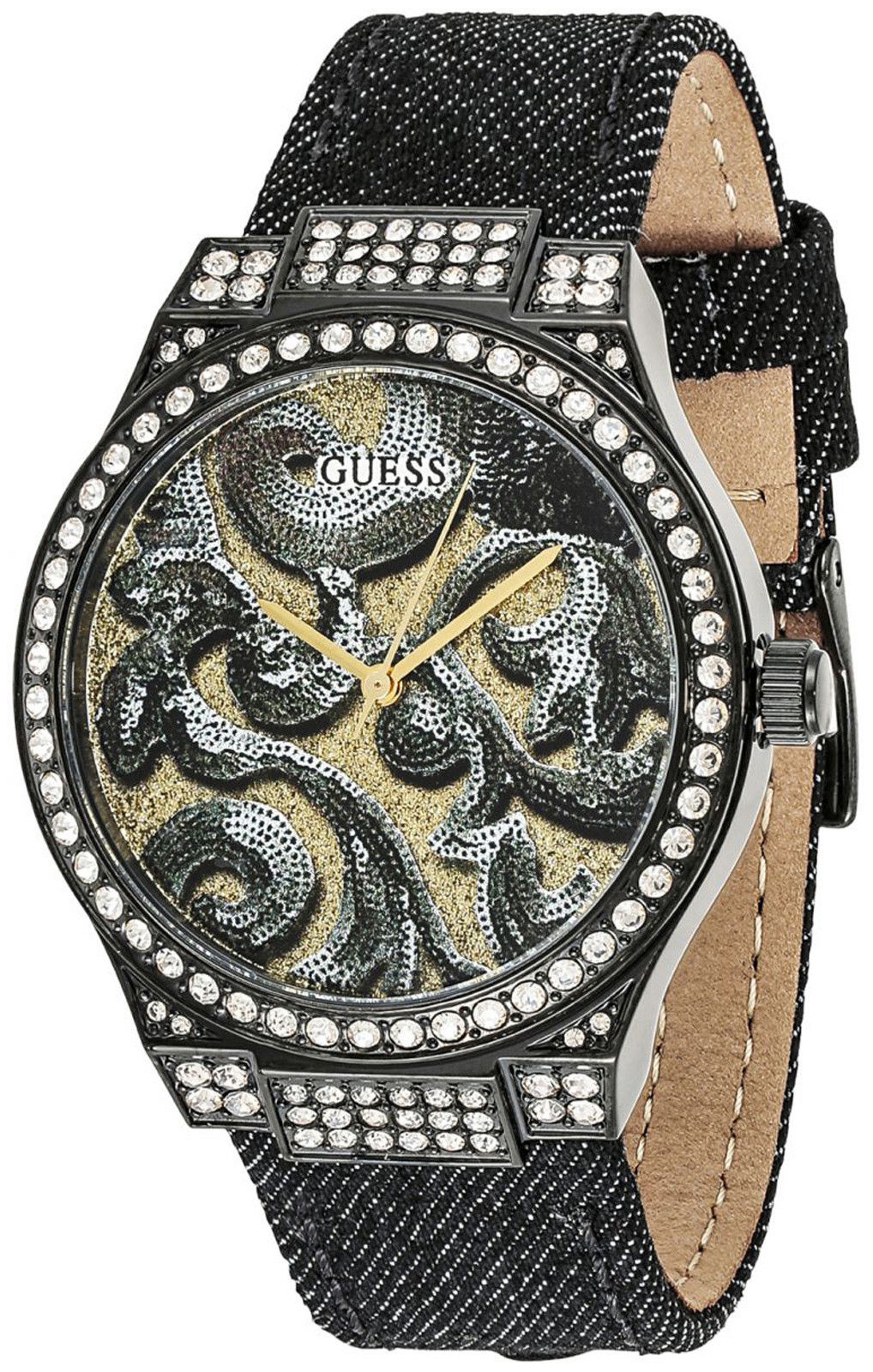 Guess Damklocka W0844L1 Dress Flerfärgad/Textil Ø40 mm - Guess