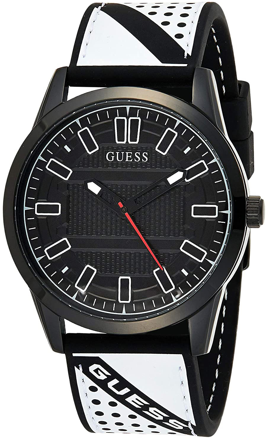Guess Herrklocka W1300G2 Svart/Läder Ø42 mm - Guess