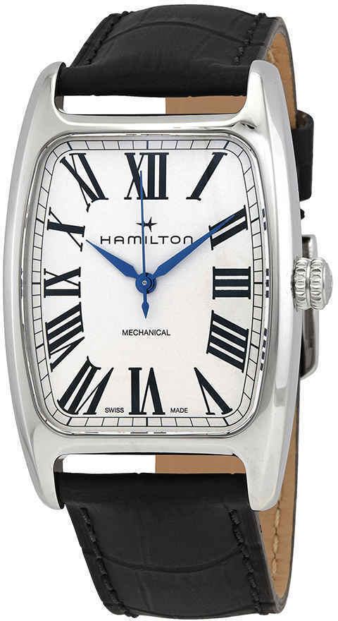 Hamilton Herrklocka H13519711 Silverfärgad/Läder - Hamilton