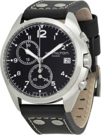 Hamilton H24301731 Ventura Svart/Läder - Hamilton